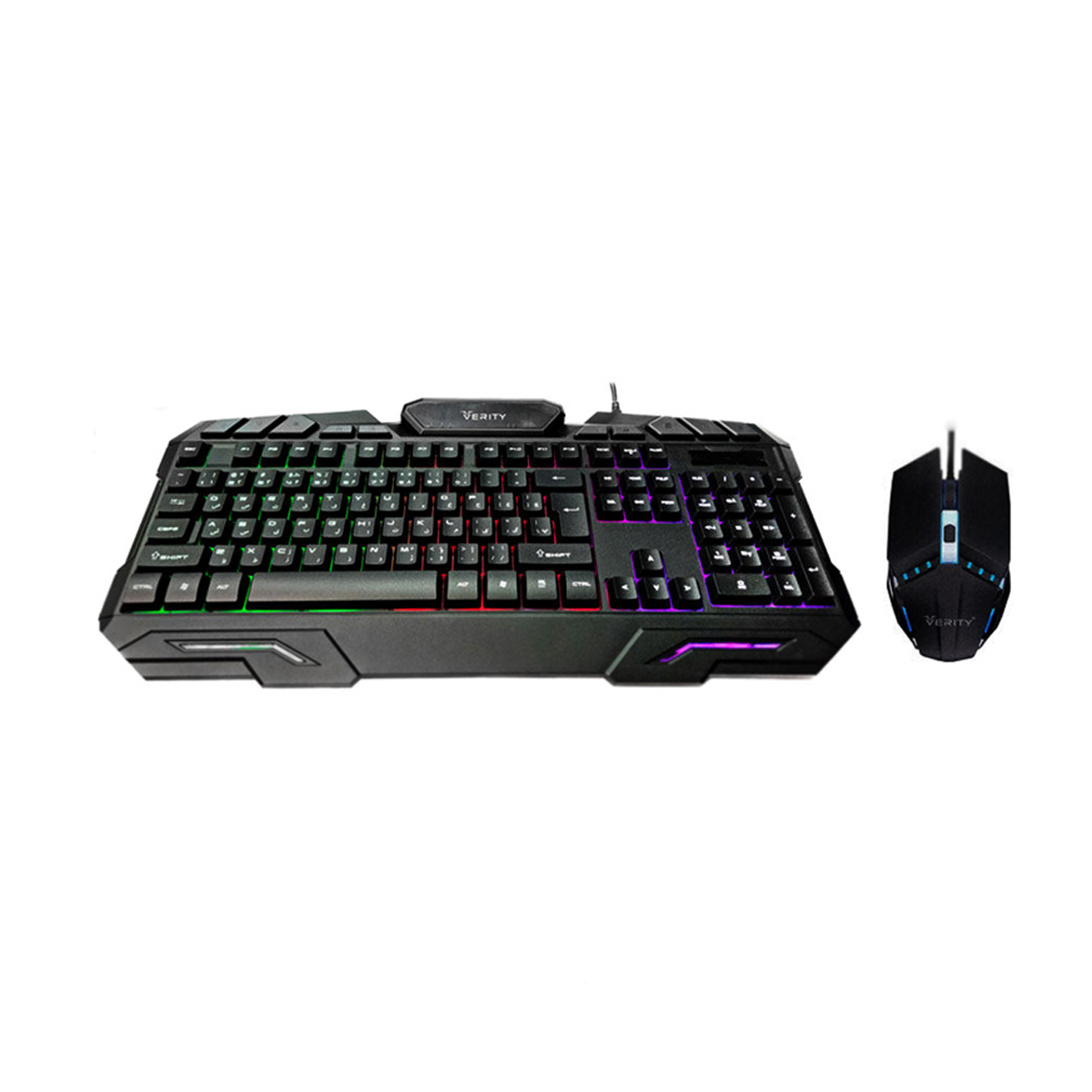 کیبورد و ماوس گیمینگ وریتی مدل V-KB6126GCW کیبورد و ماوس گیمینگ وریتی مدل V-KB6126GCW